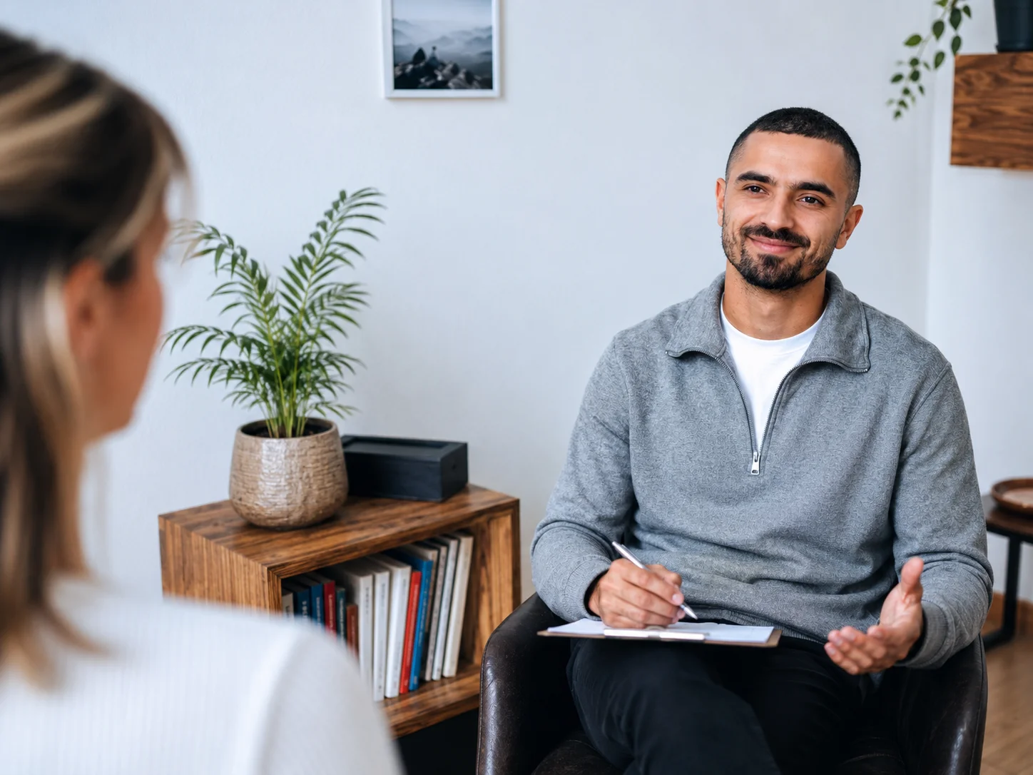 Michael Bellout im persönlichen Life Coaching-Gespräch in Köln